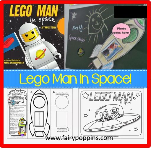 Lego Man In Space Story Activities