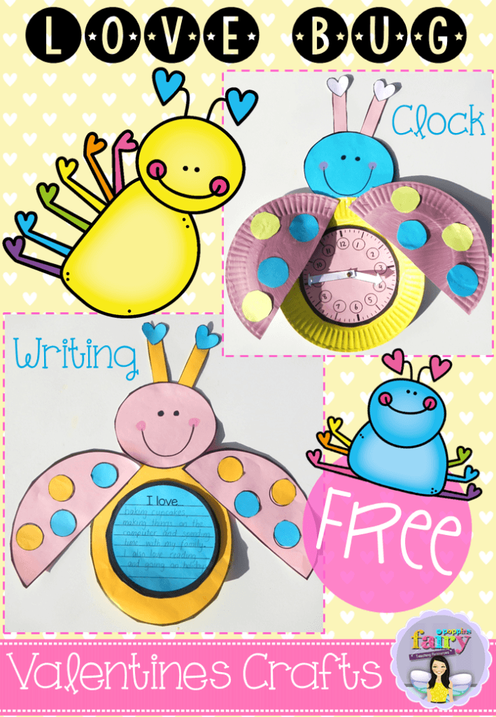 Fairy Poppins - Free Love Bug Templates