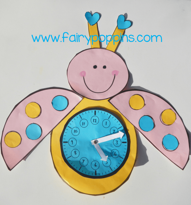 Love bug clock - Fairy Poppins