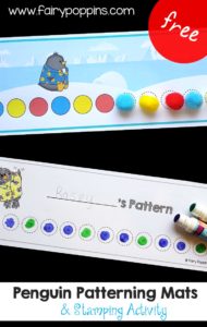 Penguin Patterning Mats - Fairy Poppins
