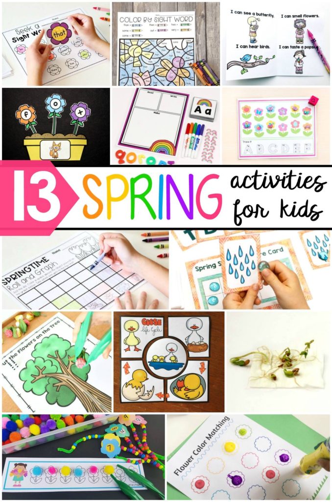 Awesome free spring activities for kids. ~ Fairy Poppins