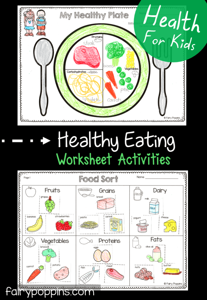 Healthy Eating Activities For Kids Fairy Poppins
