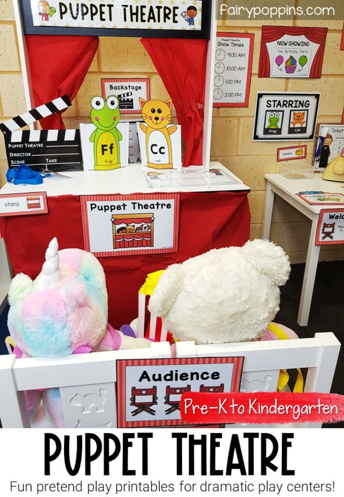 Puppet Theatre Dramatic Play Center Fairy Poppins