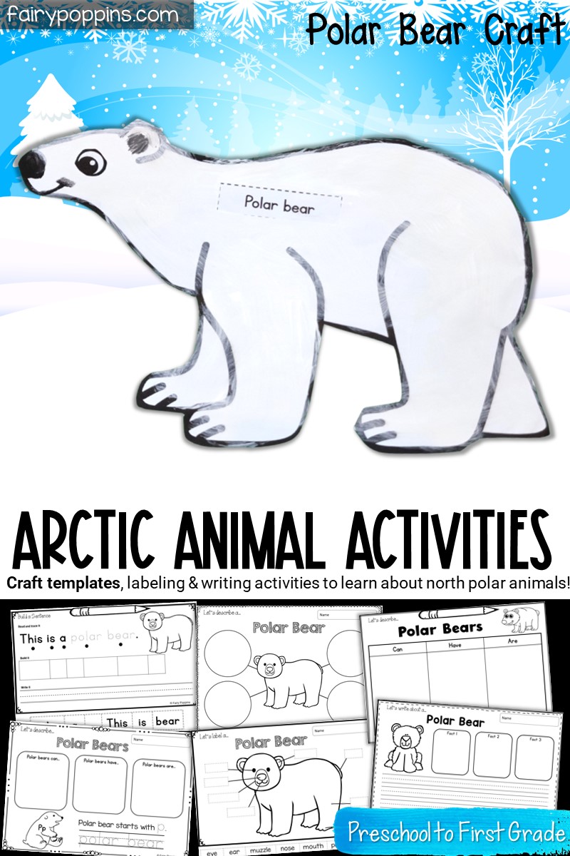 Arctic Animal Crafts and Activities for Kids - Fairy Poppins