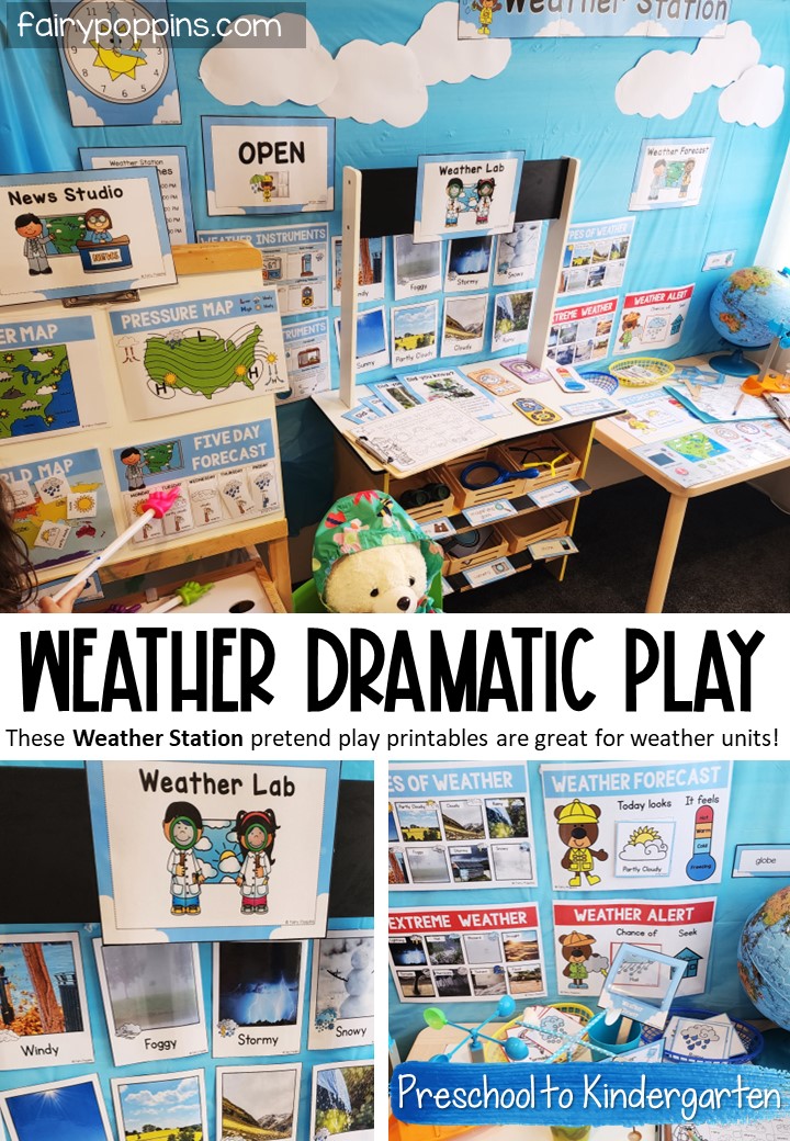 Basic Preschool Weather Station The Basic Preschool Weather