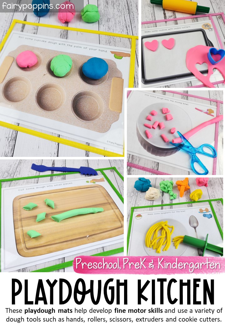 Easter Play Dough Mats {Free Printables} - The Printables Fairy