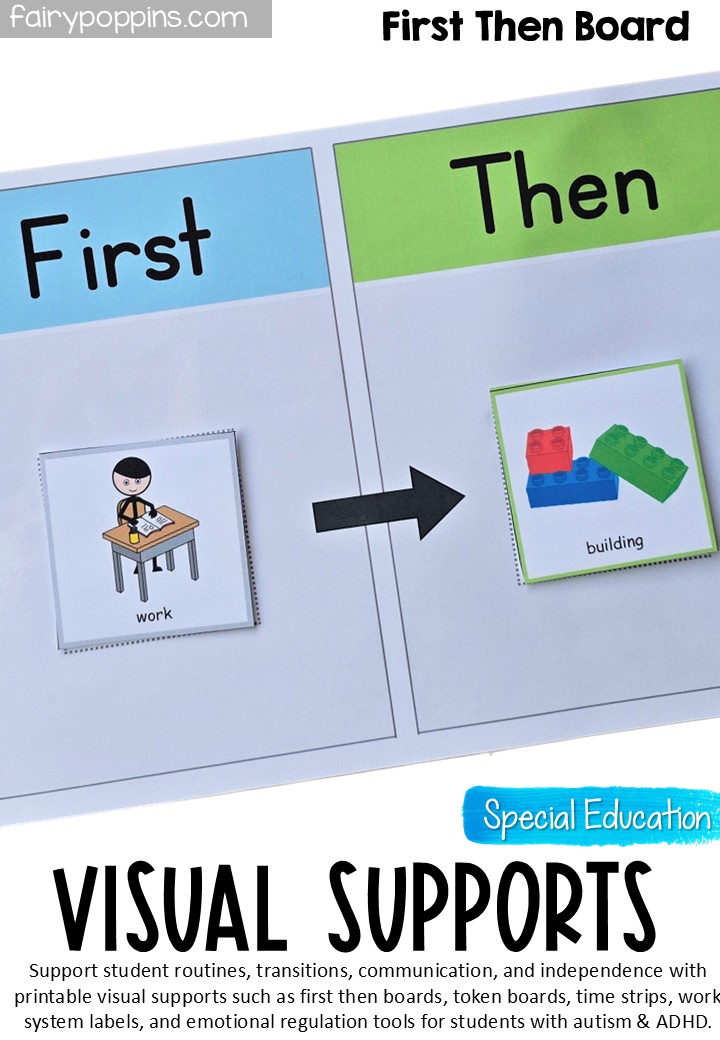 How to Use Visual Supports in the Classroom - Fairy Poppins